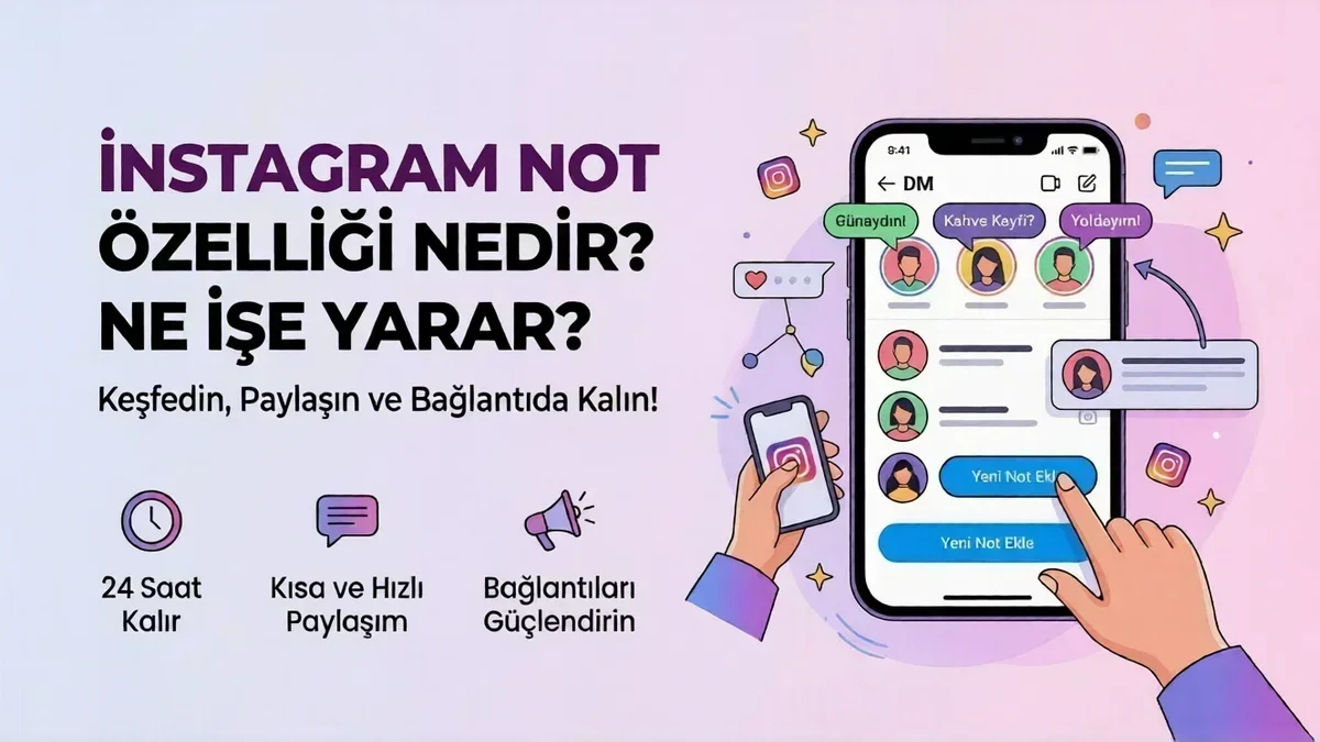 Instagram Not Özelliği Nedir? Ne İşe Yarar?