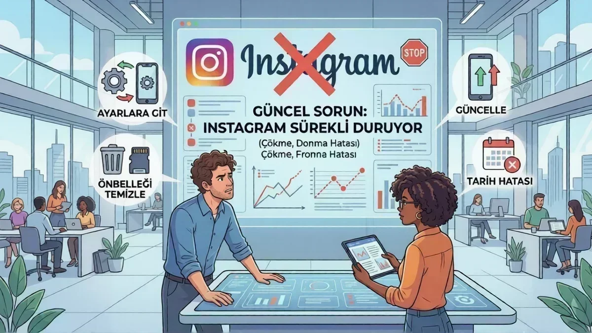Instagram Sürekli Duruyor Sorunu