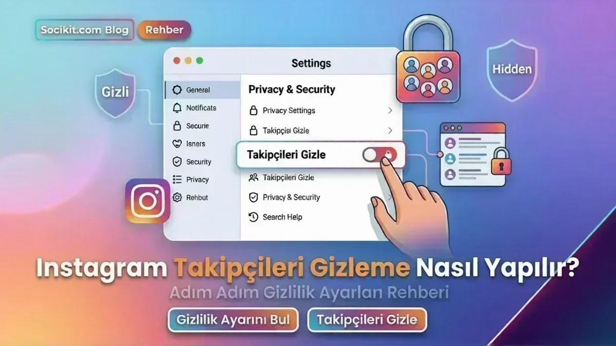 Instagram Takipçileri Gizleme Nasıl Yapılır?