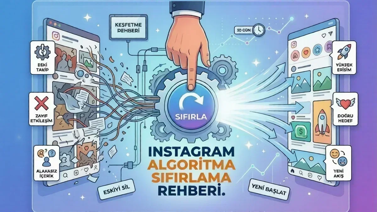 Instagram Algoritma Sıfırlama
