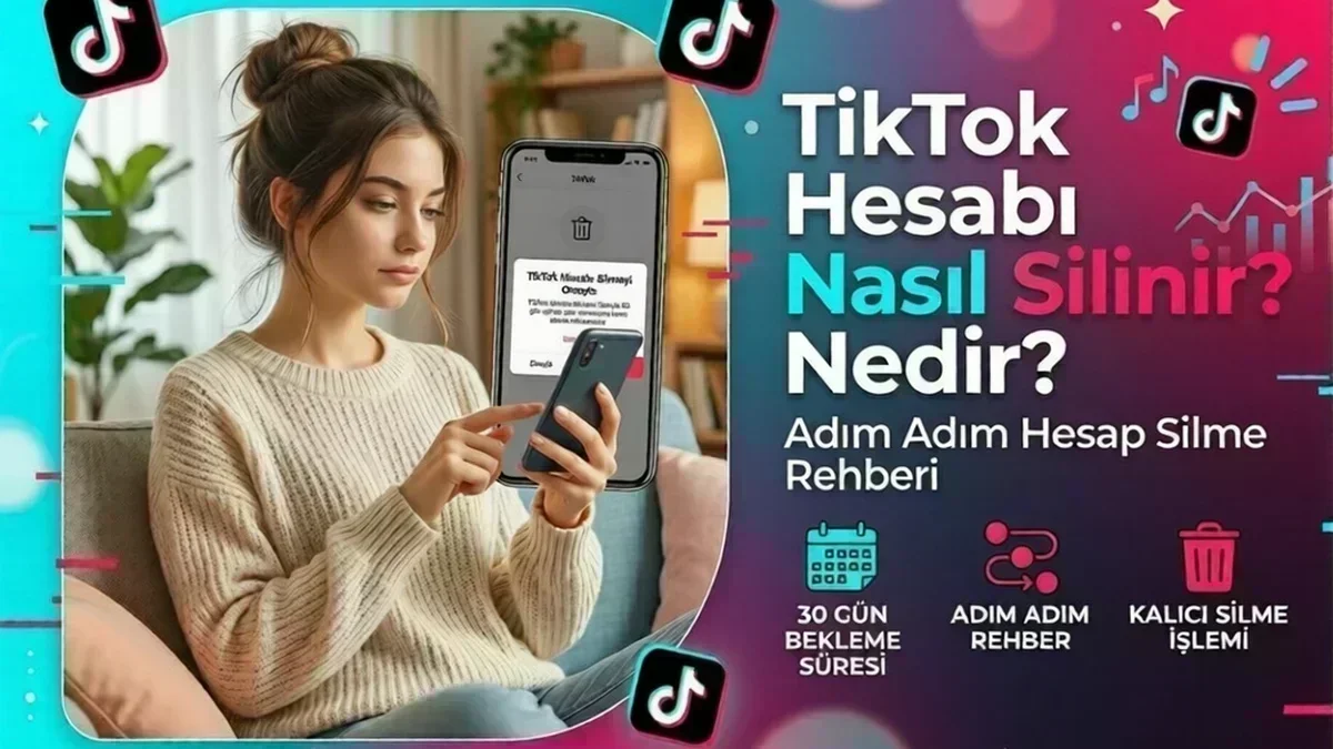 TikTok Hesabı Nasıl Silinir? Adım Adım Hesap Silme Rehberi