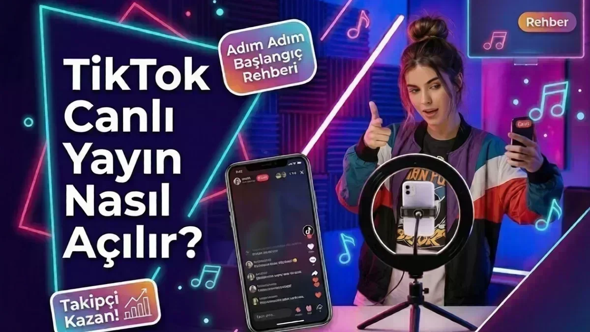 TikTok Canlı Yayın Nasıl Açılır?