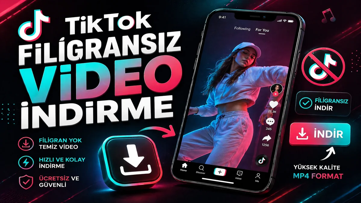 TikTok Filigransız Video İndirme Nedir? Video İndirme Nasıl Yapılır?